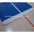 Tapis gonflables de forme physique de gymnase de plancher de ressort de gymnastique de prix d&#39;usine à vendre